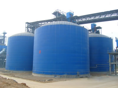 旺苍水泥钢板库改造