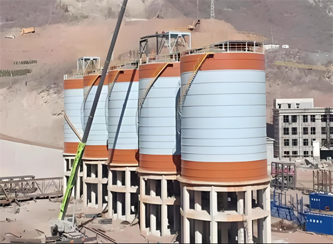 旺苍高架钢板仓